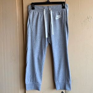 Nike Sz S Light Gray Joggers
